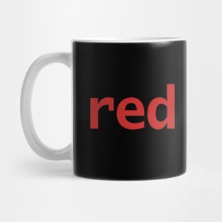 Red Flag Mug